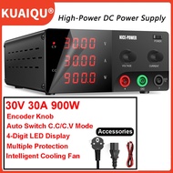 KUAIQU DC Stabilized Power Supply 30V 30A Adjustable Bench Source Laboratory Power Supply 30V 20A Hi