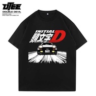 Initial D Anime T-Shirt | AE86 Fujiwara Tofu Shop & Takumi | 100% Cotton unisex