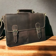 Tas mini laptop Massenger kulit selempang 12 inc tipe Kenshin