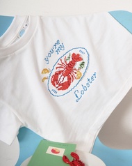 T-shirt Lobster งานปัก