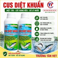 SUPER ALGAE KILLER - DISINFECTANT - BOTTOM TREATMENT 1 liter for 4.000m3-8,000m3 water block