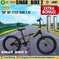 Sepeda Bmx Anak Laki-Laki 20 Inch Bmx Phoenix 7722 Ban 3.0 BMX CENTR