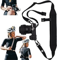 Lumiere & Co. Fidlock Magnetic Cycling 3 Point Camera Strap, Magnetic attachment for fast on and off
