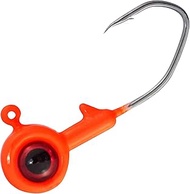 Dr.Fish Crappie Jig 3D Eyes Fishing Jig Head Bass Fishing Crappie Trout Panfish Hook Lure Live Bait 