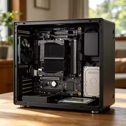 SE Mini ITX NAS Motherboard AMD Ryzen 9 8945HX 16C 32T DDR5 5200MHz PCIe 5.0 x16 Dual PCIe 4.0 M.2 8