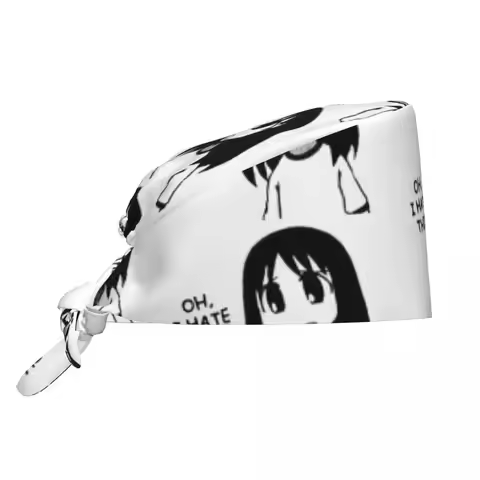 OUTDATED - Check Profile Azumanga Daioh Osaka Ayumu Kasuga Scrub Hat Doctor Working Surgical Cap Nur