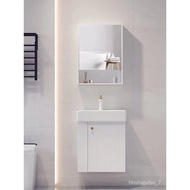 ‍🚢NN0ISmart Mirror Small Apartment Bathroom Cabinet50CMSolid Wood Modern Minimalist Small Wall-Mounted Floor-Standing Wa
