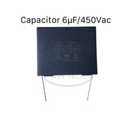 Polypropylene 6uF 450V Film Capacitor 6.0uF450Vac Motor Class 6uF/450V There Are 1 Piece.