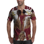 Pamela Anderson Playboy T-shirt Fullprint Polyester Jersey Material