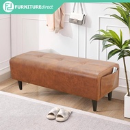 home furniture Furniture Direct LENCIA bench chair kerusi  bangku Furniture Direct 4 feet fabric