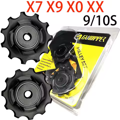 11T 9 10 Speed Bicycle Rear Derailleur Pulley Wheel MTB Mountain Bike Bearing Jockey Wheel Roller Fo