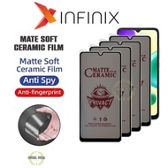 Tempered Matte Spy Infinix Zero 8 Zero 8i zero 5G zero 5G 2022 Zero X zero X Neo Zero X Pro Zero 20