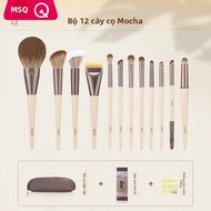 MSQ | Bộ Cọ Trang Điểm Mocha 12 Món