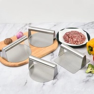 Stainless Steel Round Cake Press Household Clutch Cake Hand Burger Press Meat Cake Maker Commercial 