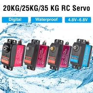 Dsservo Waterproof Servo 20KG 25KG 35KG 180/270 Degree Metal Gear Digital Servo for 1/8 1/10 1/12 Rc