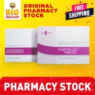 Fortelle 28's + Omega-3 28's For Female Fertility