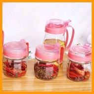 KITCHEN JAR SET SPICE AND OIL/ SPICE JAR/ OIL BOTTLE/