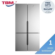 [Klang Valley Delivery Only] Electrolux EQE5600A-S 4 Doors French Door Inverter Fridge 562L