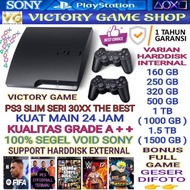 PS3 SLIM SERI 30XX ASLI HFW CFW KUALITAS GRADE A / HDD/ 1.5TB ( 1500GB)/ 1TB ( 1000GB )/ 500GB/ 320G