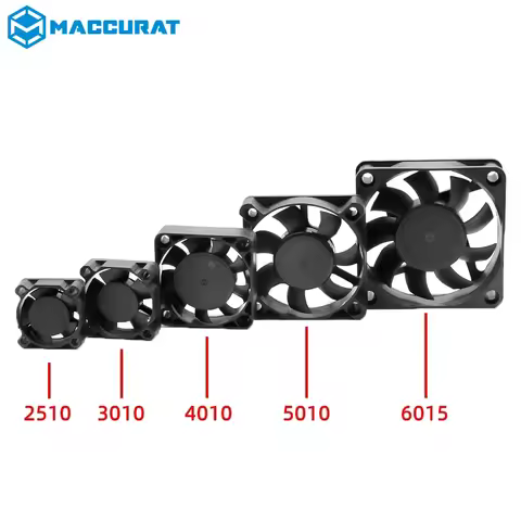 5015/4010/4020/3010 Cooling Turbo Fan 12v/24v 3D Printer Onderdelen 2Pin Voor Extruder Dc Cooler Blo