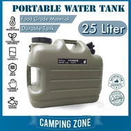 25L Portable Water Tank Camping Water Storage Container BPA Free Bekas Air Tangki Air Tong Water Con