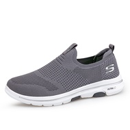 SKECHERS_Gowalk 4 - Achiever รองเท้าลำลองผู้หญิง รองเท้าที่ใส่สบาย ULTRA GO- 089981-GREY