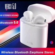 HEDSET Bluetooth Versi 5.0 Sport True Wireless Earphone - Hedset blutut - hetset - Headset full bass