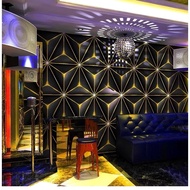 Permata Gold Wall Paper Size 8m to 10m x 45cm