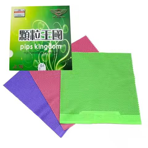 Original Dawei 388D-1 (388D-1,388 D-1) Long Pips-Out Table Tennis (PingPong) Rubber Without Sponge (