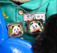 🈶現貨 #韓國代購 KR🇰🇷 韓國代購 愛寶樂園 Everland Fubao 푸바오 福寶 Ver.2 熊貓頸鏈  [查詢．購買W t s/signal 97756599]