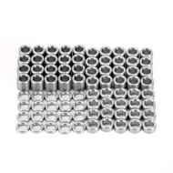 INJORA Washers Spacers- M2.5 Flat Stainless Steel Washers Spacers for 1/18 RC Crawler TRX4M,80PCS (4