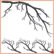🖼️ 4Pcs Artificial Antler Branches Black PVC Decoration Vase Filler Photo Prop Branch-like 12.97X6.2