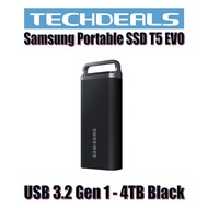 Samsung Portable SSD T5 EVO USB 3.2 Gen 1 - 4TB Black