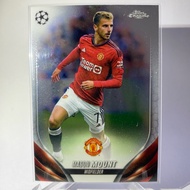 Football Card CASEMIRO HOJLUND MASON MOUNT MANCHESTER UNITED TOPPS CHROME 2024