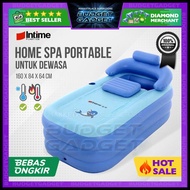 Portable Spa Pool Inflatable Adult Plastic Bathtub+Electric Pump