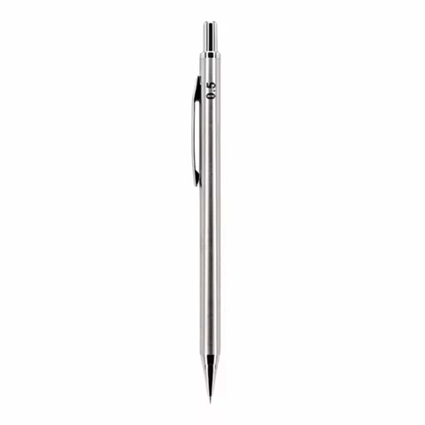Full Metal Mechanical Pencil 0.3/0.5/0.7/0.9/2.0mm Built-in Eraser Drafting Pencil 2B Automatic Penc