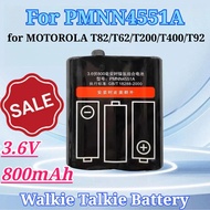 3.6V 800mAh for PMNN4551A Walkie Talkie Battery for MOTOROLA T82/T62/T200/T400/T92/H20/T82C Nickel-m