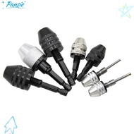 PANSIE Drill Chuck Adapter, Alloy Hex Shank Keyless Drill Chuck,  Hex / Round Shank Chuck for Mini S