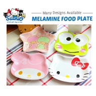 SANRIO MELAMINE DISH PLATE*BOWL*TIBITS*FRUITS*CUTE*FANCY*KITCHEN*ACCESSORIES*ORIGINAL
