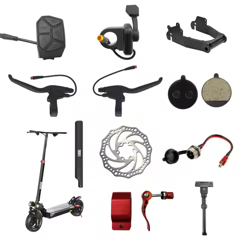 For iScooter iX3 iX4 Scooter Parts Accelerator Switch Brake Pads Brake Handle Charging Port Spare Re