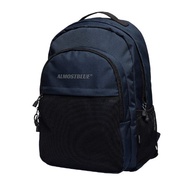 [Almost Blue] Black Label Backpack Navy, Casual Bag, Student Bag, Backpacks