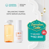 Mineral Botanica Bundle Peeling Solution Exfoliating Serum + Balancing Toner | Exfoliating Serum & D
