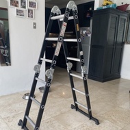 KRISBOW TANGGA LIPAT MULTIFUNGSI ALUMINIUM STEEL 3.3 METER - GIARA MART