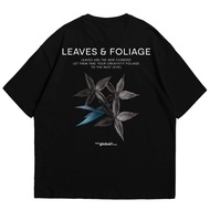 SWAVIEE Oversize Tshirt Foliage Black