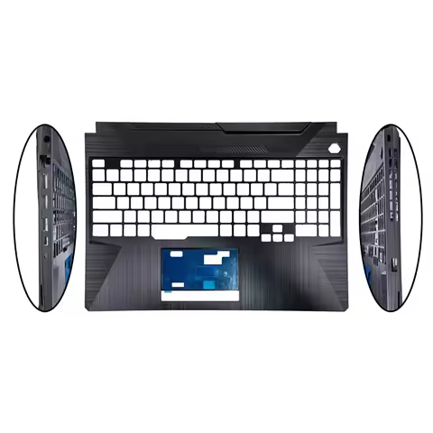 Laptop Accessories LCD Back Cover Front Bezel Hinges Palmrest Bottom Case For ASUS FA506 U FX506 U F