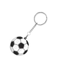 3D-JP 24片 1.57英寸 鑰匙扣拼圖 立體球體拼圖 足球 A1366