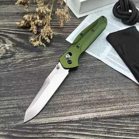 1PC,Aviation aluminum handle +S30V white knife, EDC tool, outdoor camping tactical folding knife, gi