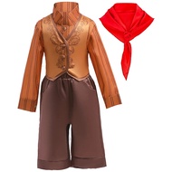 4PCS Toddler Baby Boys Encanto Costume Antonio Outfit Kids Madrigal Prince Halloween Dress Up Cospla