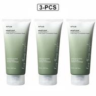 Anua Heartleaf Quercetinol Pore Deep Cleanser Foam -150ML acne Care Redness Gentle Facial Foam Clean
