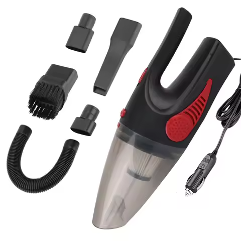 Cordless/Car Plug Cleaner Handheld Car Vacuum Car Cleaning Tool 120W 12V 5000PA